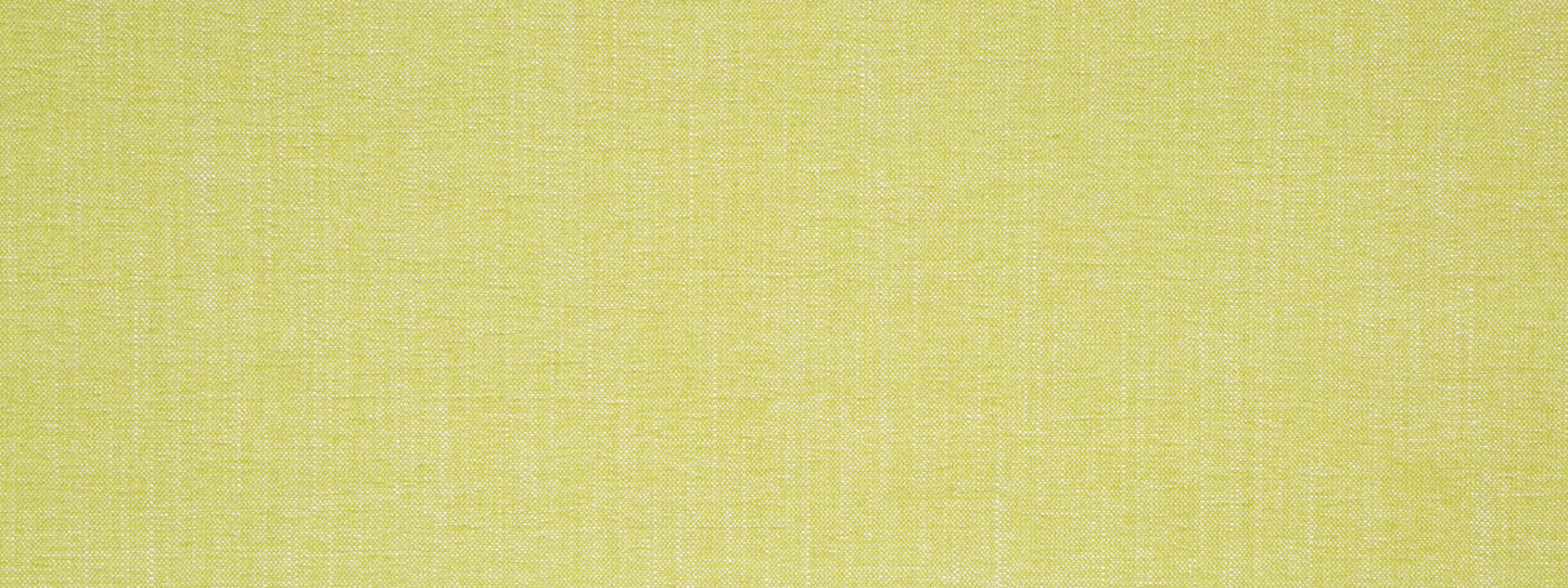 Green chenille upholstery fabric with a soft, fuzzy texture and subtle weave.