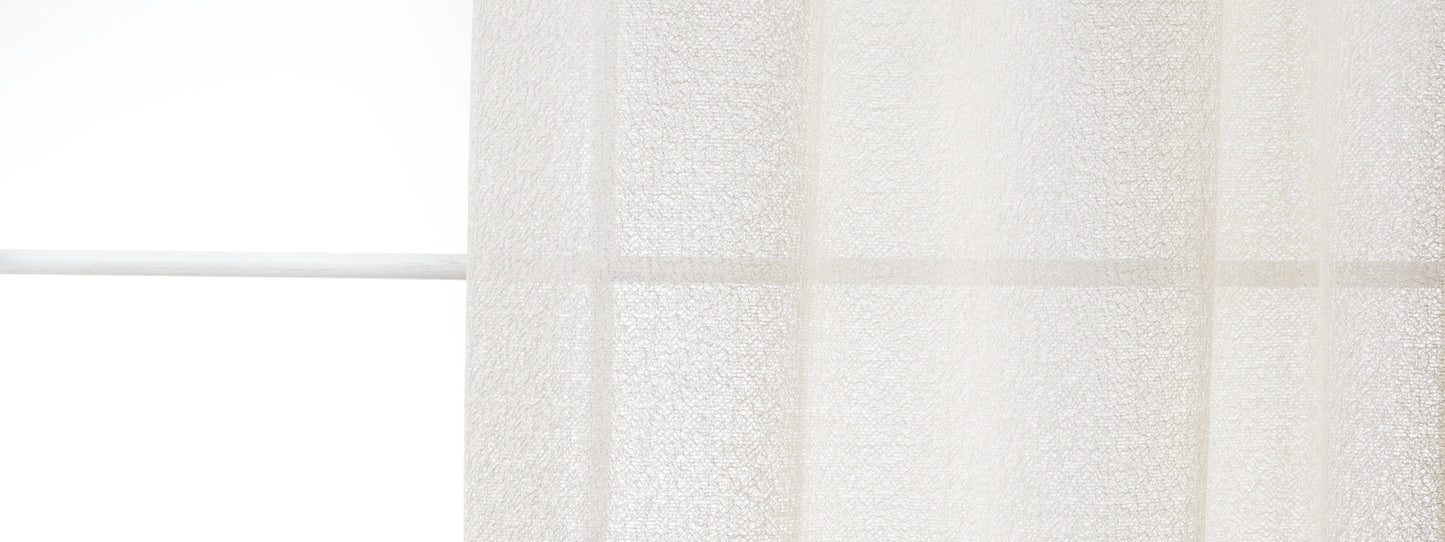 Robert Allen Contract Loopy Sheer | Bone  Drapery     - 241188