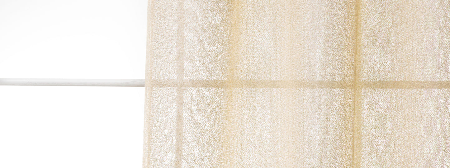 Robert Allen Contract Loopy Sheer | Sand  Drapery     - 241191