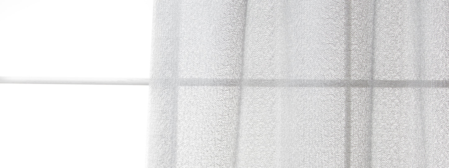 Robert Allen Contract Loopy Sheer | Silver  Drapery     - 241194