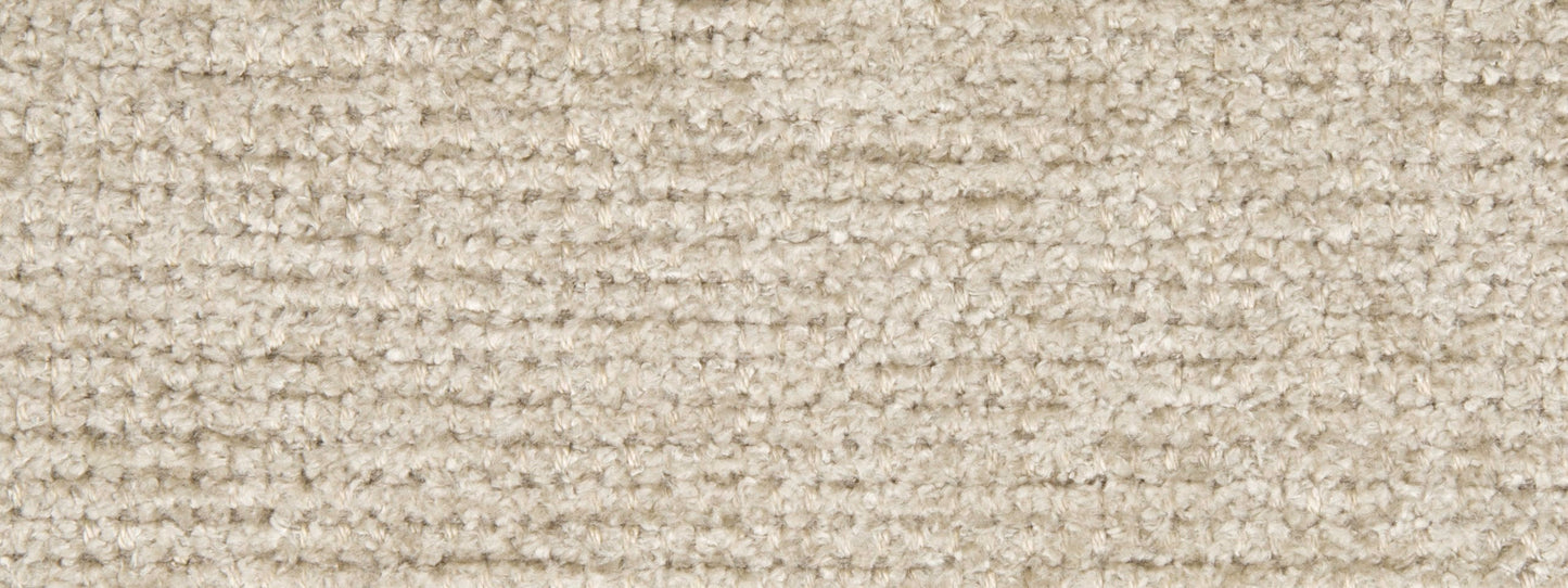 Beige loop-pile upholstery fabric texture, soft neutral tone for furniture.