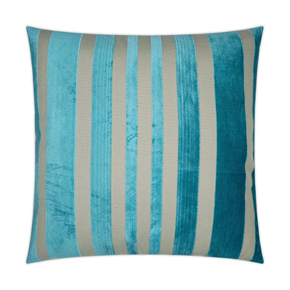 D.V. KAP HOME   24" x 24" Cayman Pillow - Laguna Stripes    - 2426-L-2424