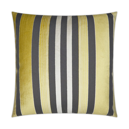 D.V. KAP HOME   24" x 24" Cayman Pillow - Sunny Stripes    - 2426-S-2424
