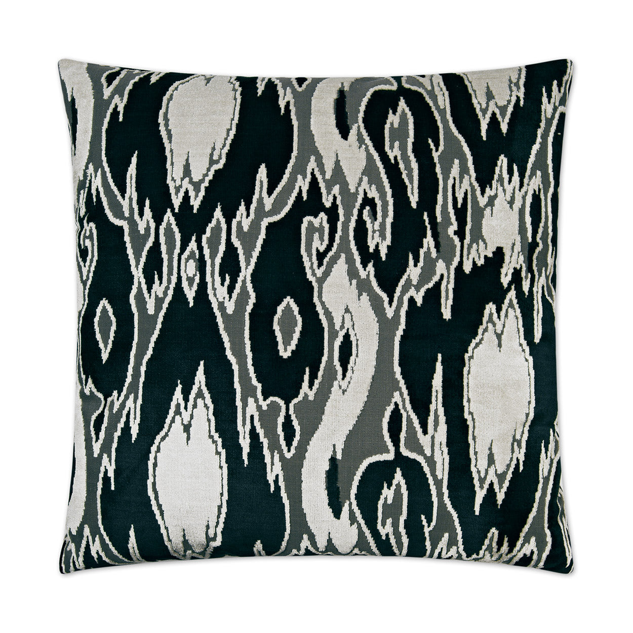 D.V. KAP HOME   24" x 24" Maldives Pillow - Domino Traditional    - 2427-D-2424