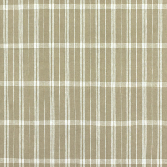 SCHUMACHER  RAOUL TEXTILES LINEN CHECK WOVEN WOVEN NATURAL   - 242P14
