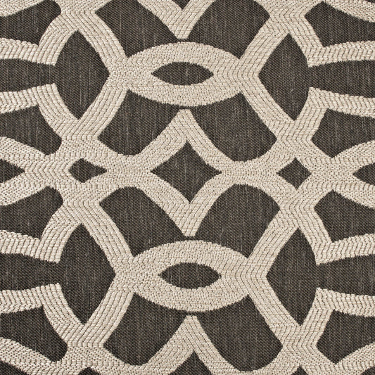 D.V. KAP HOME 2433-B-YARD Neron Fabric - Black Traditional  Black   - Neron