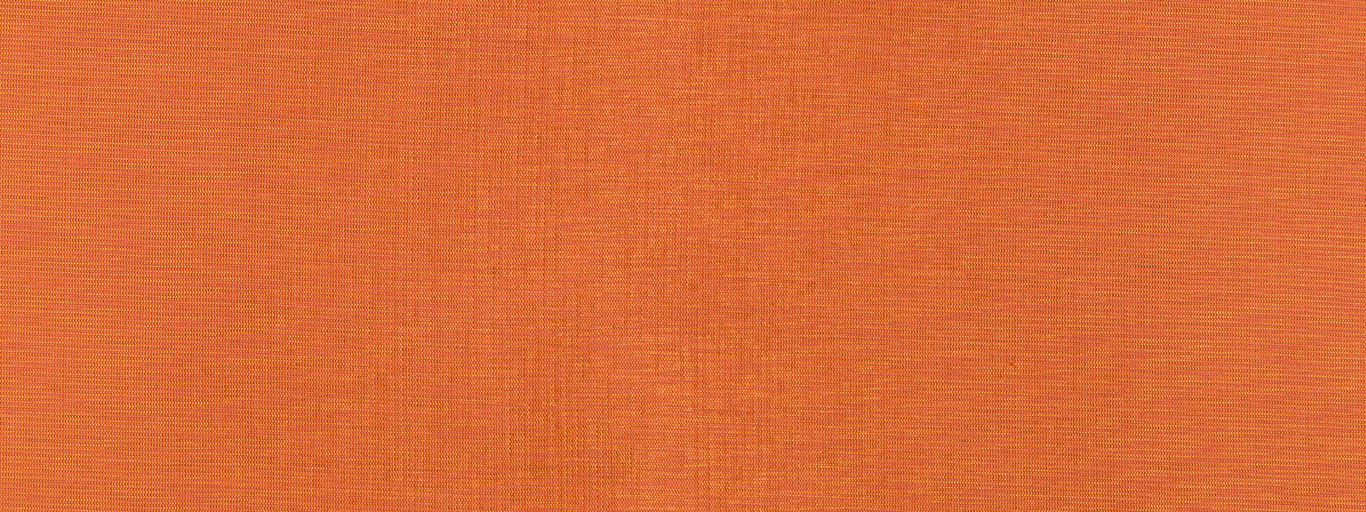 Orange woven fabric close-up with subtle texture, ideal for apparel or crafts.