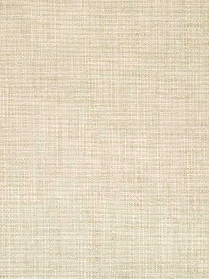 Cream linen-textured fabric swatch with a warm neutral weave, ideal for upholstery.