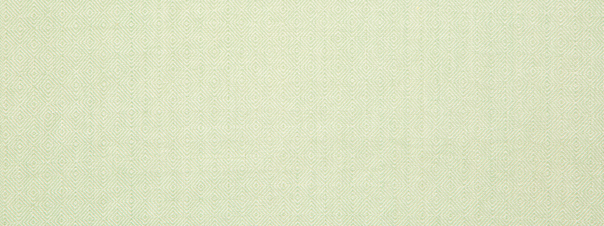 Close-up of pale green linen-like fabric texture with subtle woven pattern.