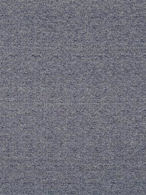 Indigo woven fabric close-up with heathered texture, suitable for upholstery or apparel.