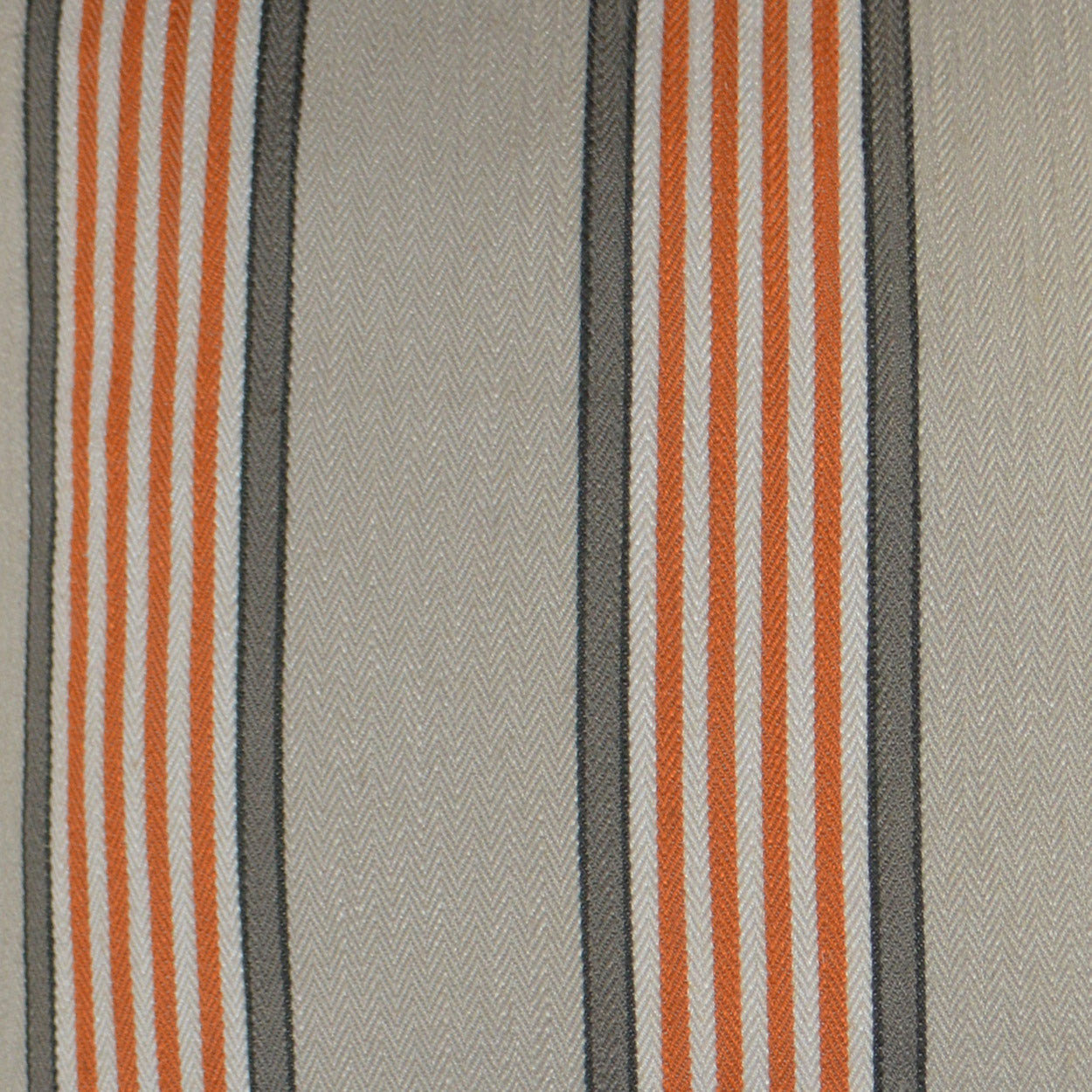 D.V. KAP HOME 2447-O-YARD Pennington Fabric - Orange Stripes  Orange   - Pennington