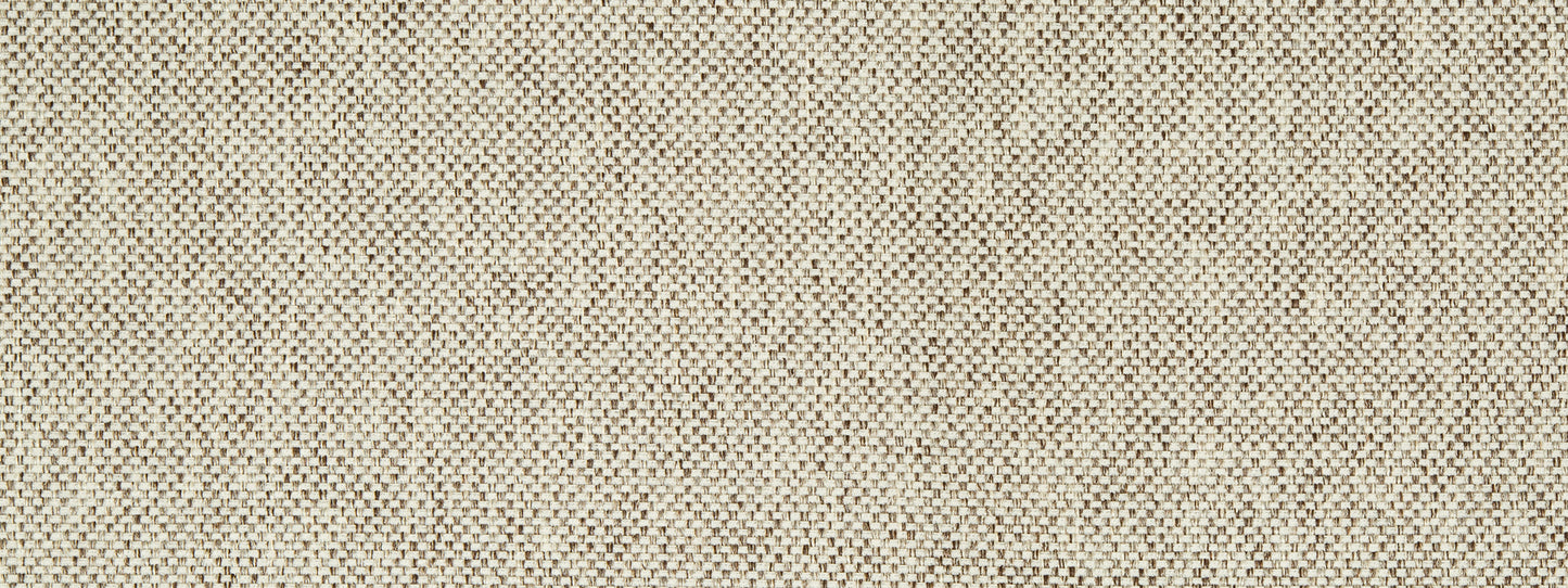 Close-up of beige woven fabric texture with a coarse burlap-like weave.