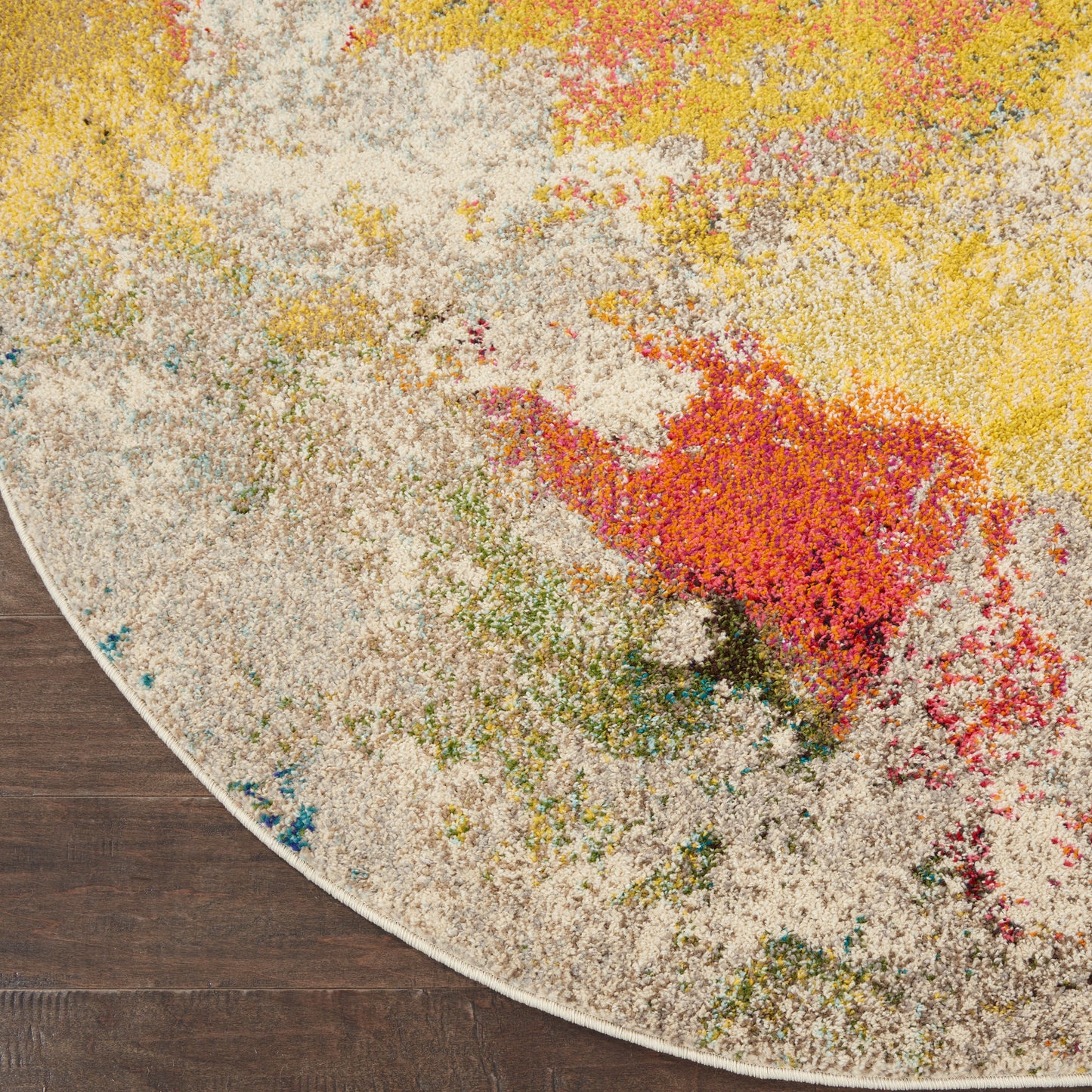 Nourison Rugs Nourison Home   Modern & Contemporary 5' X Round    - 099446482877