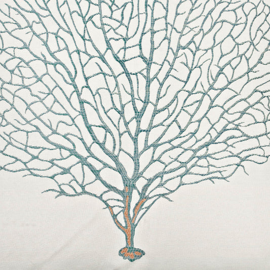 D.V. KAP HOME 2451-A-YARD Taormina Fabric - Aqua Beach  Turquoise,Teal   - Taormina