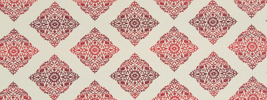 Robert Allen @ Home Bikram Fret Bk | Poppy  Upholstery     - 246444