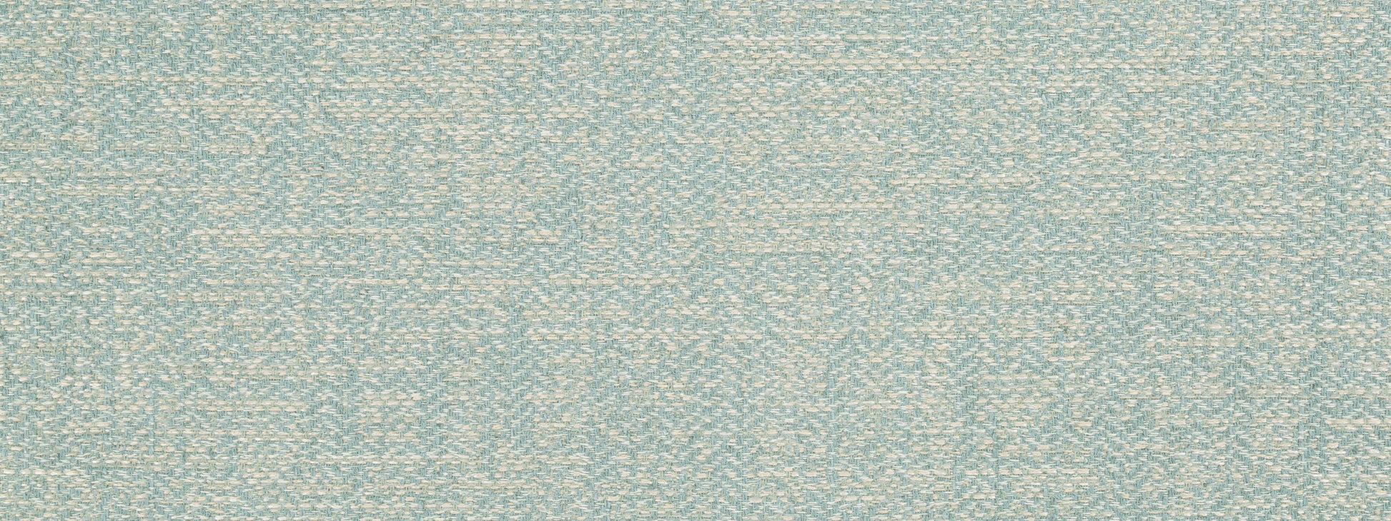 Light blue woven fabric with beige specks and a subtle grid texture; upholstery textile.