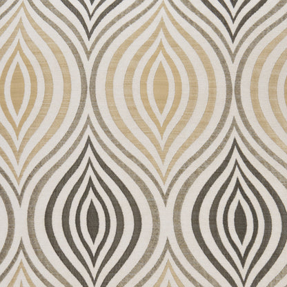 D.V. KAP HOME   24" x 24" Koza Pillow - Cream Abstract    - 2469-C-2424