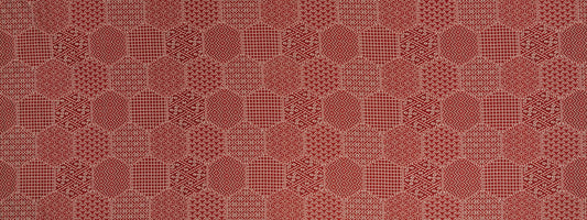Robert Allen Stitched Hex | Henna  Upholstery     - 247126