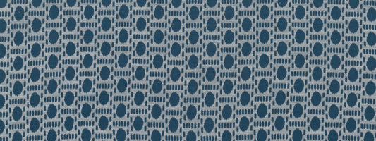 Robert Allen Rabbit Run | Batik Blue  Upholstery     - 247172