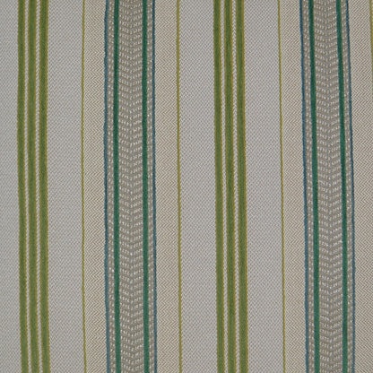 D.V. KAP HOME   24" x 24" Hambo Pillow - Green Stripes    - 2475-G-2424
