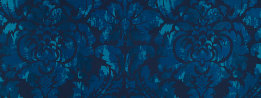 Beacon Hill Chambord Frame | Batik Blue  Drapery     - 247811