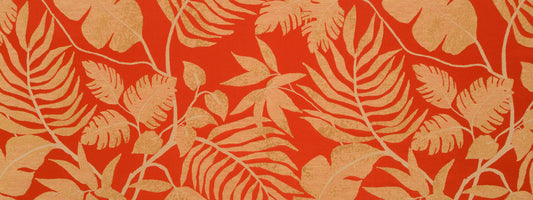 Beacon Hill Positano Palm | Coral  Drapery     - 247824