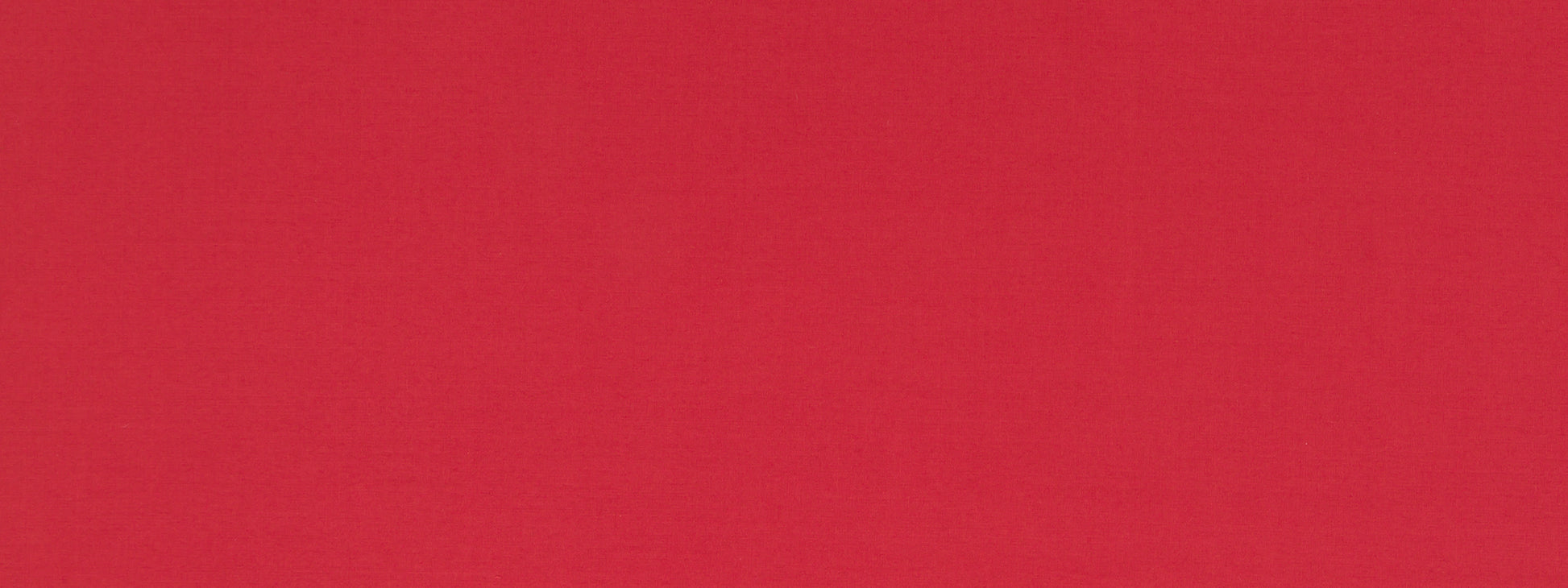 Uniform red background with subtle gradient and edge shading; bold, simple color block.