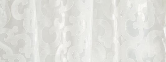 Robert Allen Runway Scroll | Pale Cream  Drapery     - 248669