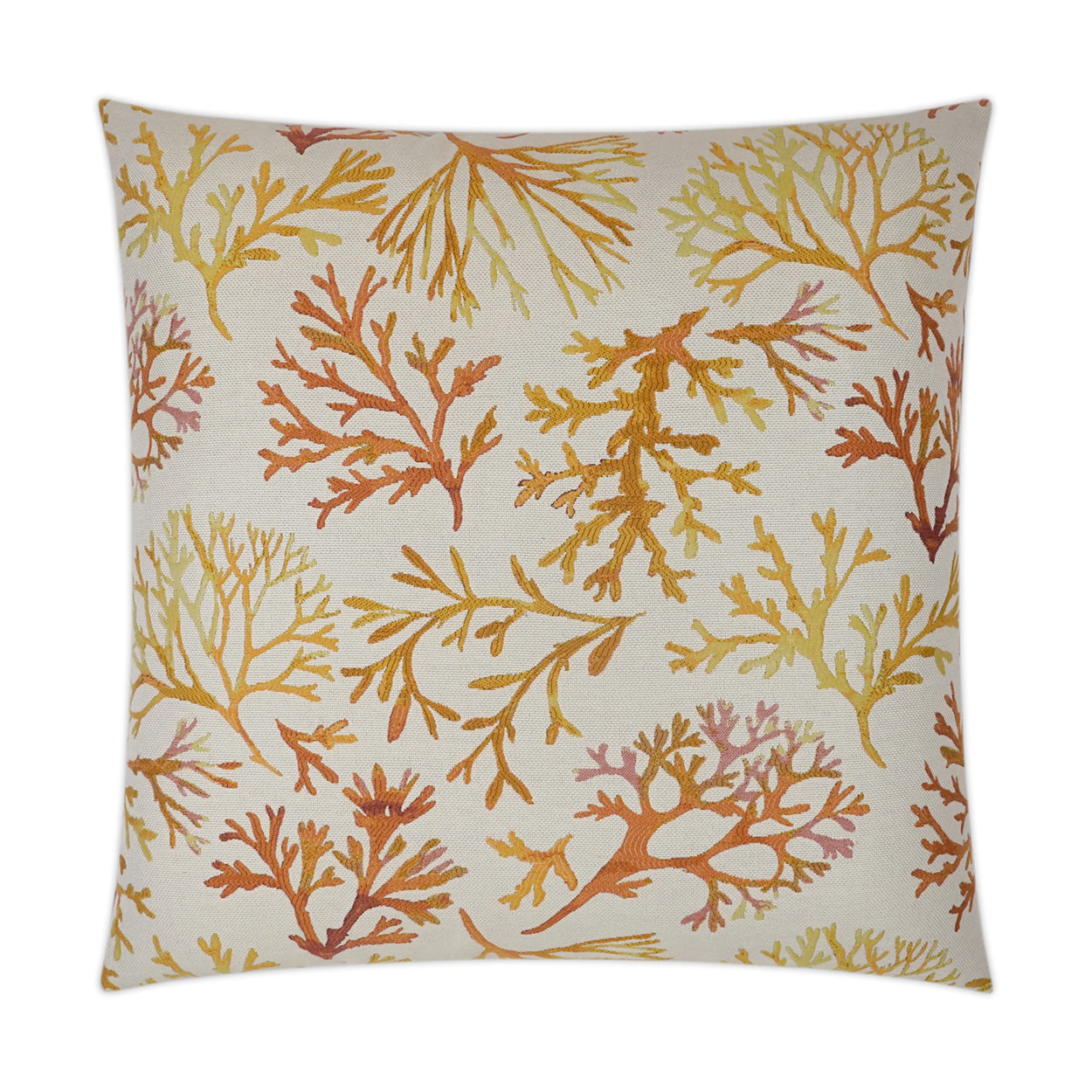 D.V. KAP HOME   24" x 24" Great Barrier Pillow - Tropical Beach    - 2490-T-2424