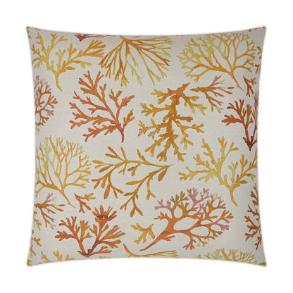 D.V. KAP HOME   24" x 24" Great Barrier Pillow - Tropical Beach    - 2490-T-2424