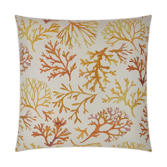 D.V. KAP HOME   24" x 24" Great Barrier Pillow - Tropical Beach    - 2490-T-2424