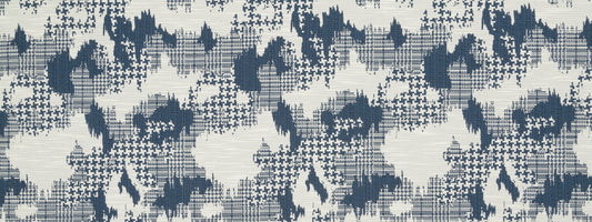 Robert Allen @ Home Plaid World | Indigo  Upholstery     - 249342