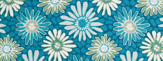 Robert Allen @ Home Tactile Flora | Turquoise  Multipurpose     - 249930