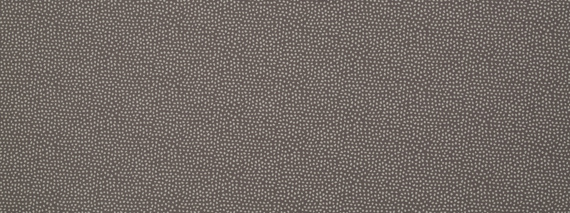 Close-up of charcoal gray woven fabric with tiny speckled texture, soft textile suitable for upholstery or apparel.