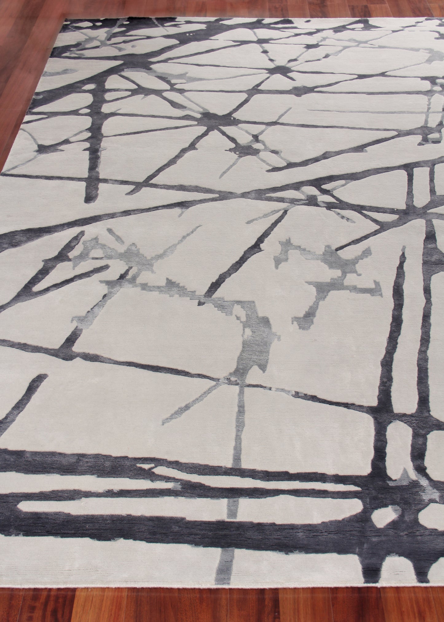 EXQUISITE RUGS OUTLET  Space Age Indoor Hand Knotted    - 2502-6'X9'