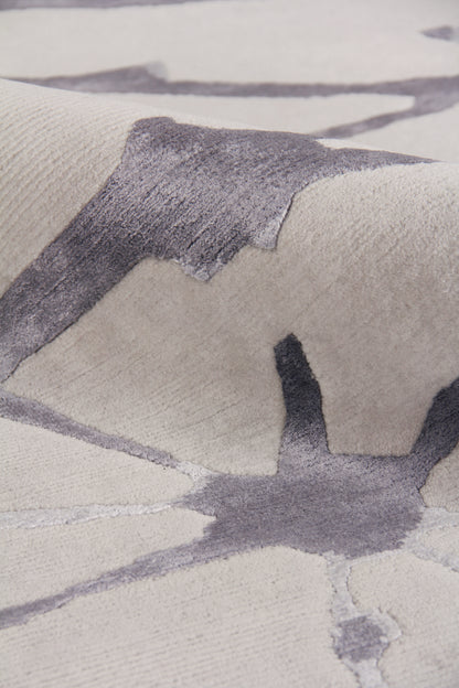 EXQUISITE RUGS OUTLET  Space Age Indoor Hand Knotted    - 2502-6'X9'