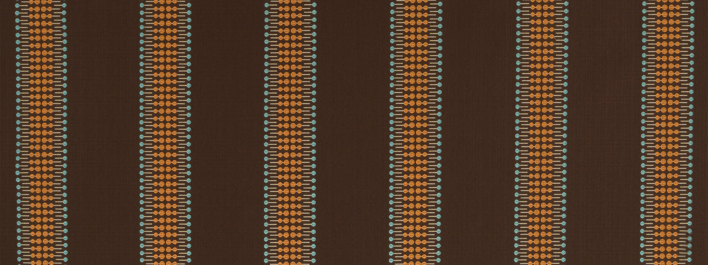 Robert Allen Contract Lolli Stripe | Mandarin  Upholstery     - 251258