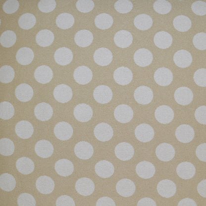 D.V. KAP HOME   24" x 24" Polka Dots Pillow - Cream Traditional, Circular - Dots    - 2515-C-2424