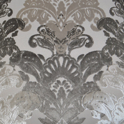 D.V. KAP HOME   24" x 24" Schubert Pillow - Platinum Glam, Traditional    - 2522-P-2424