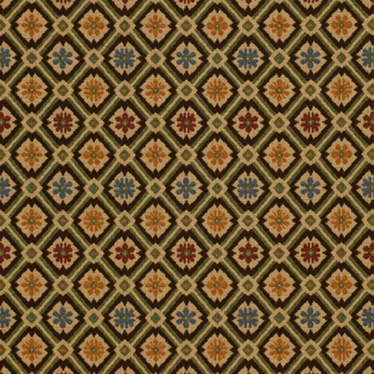 SCHUMACHER  A COUNTRY LIFE SAVONNERIE TAPESTRY PATTERN WOVENS,HIGH PERFORMANCE PATTERN WOVENS,HIGH PERFORMANCE MALLARD   - 25301