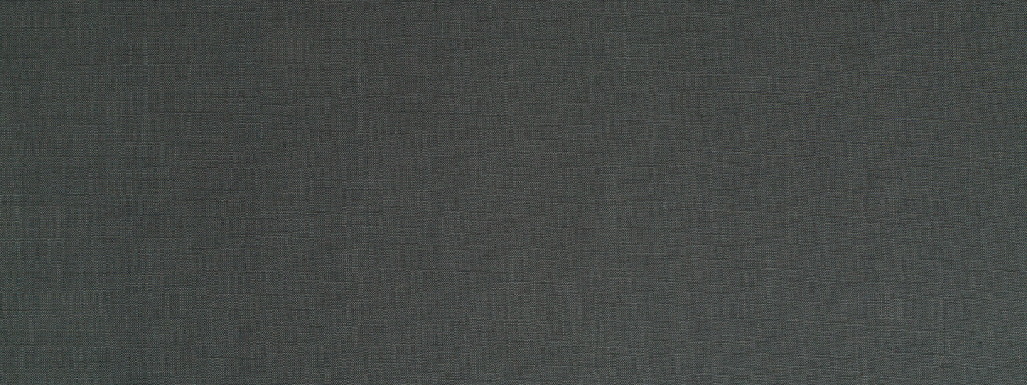 Charcoal gray textured fabric swatch with subtle weave, suitable for upholstery.