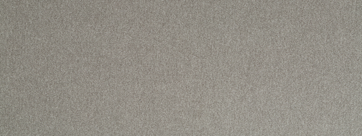 Close-up of graphite solid upholstery fabric; woven texture with a soft, even surface.