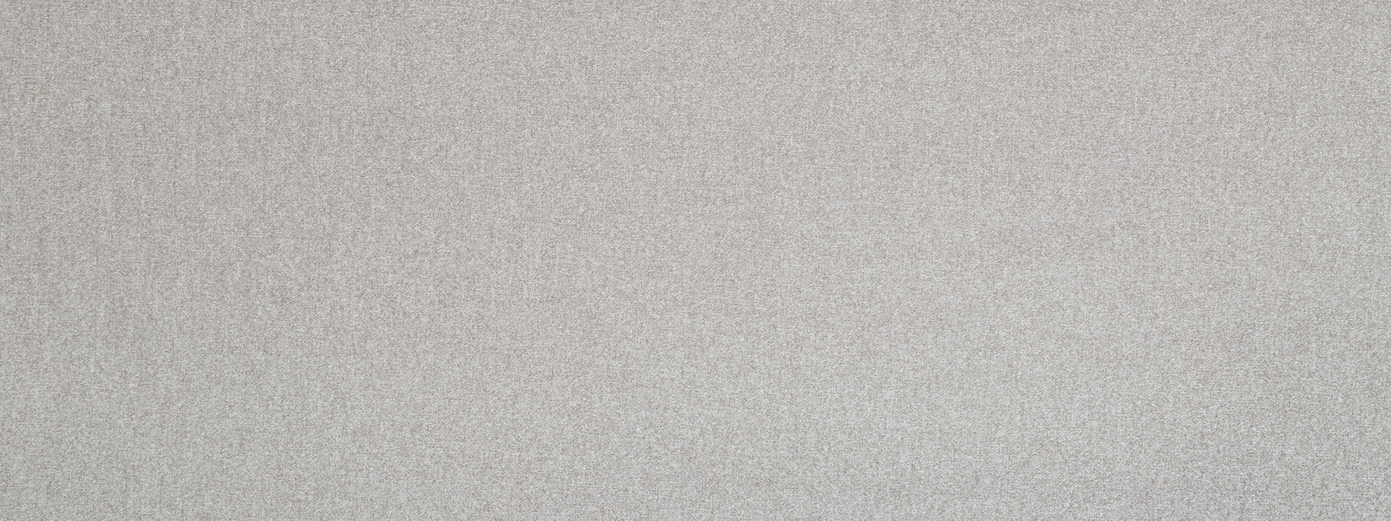 Close-up of light gray textured fabric with subtle speckled weave and matte finish.