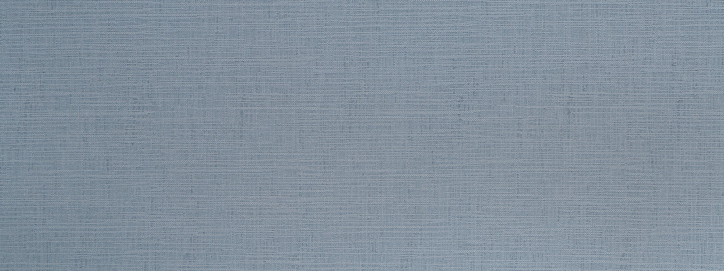 Light blue linen-textured fabric swatch with subtle woven pattern.