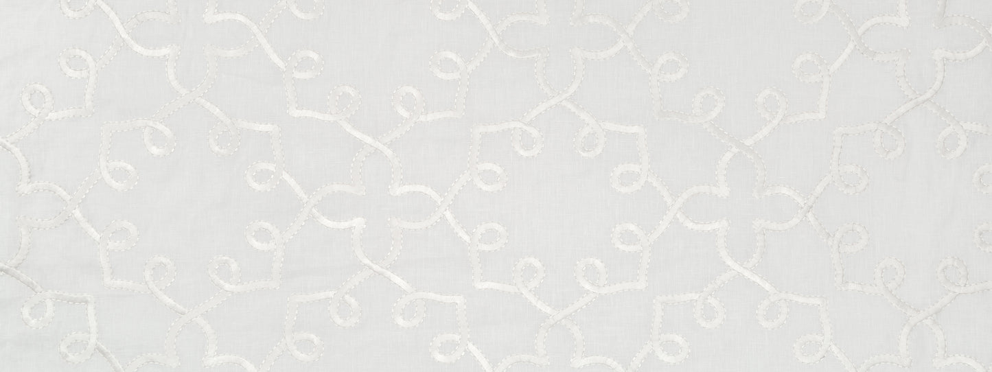 Beacon Hill Leila Scroll | White  Multipurpose     - 253496