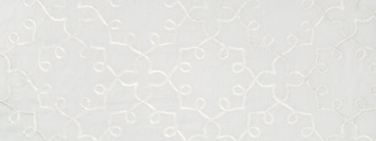 Beacon Hill Leila Scroll | White  Multipurpose     - 253496