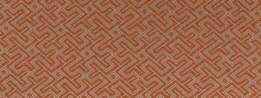 Robert Allen Contract Mitered Maze | Carnelian  Upholstery     - 253548