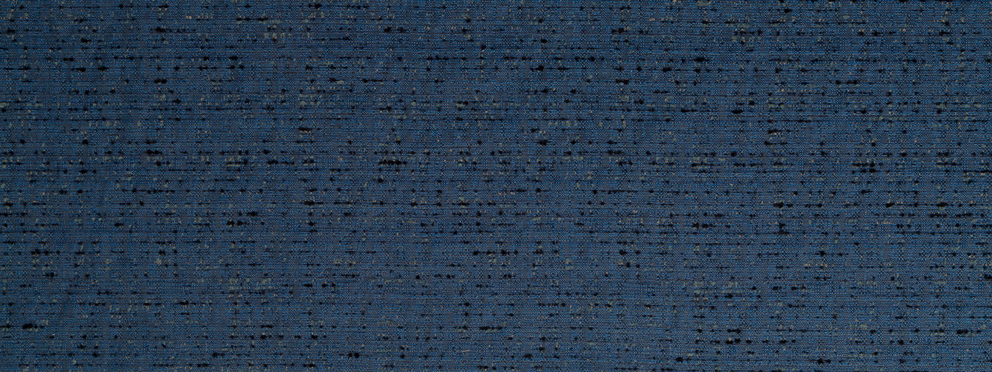 Dark blue heathered fabric texture with subtle speckles; upholstery fabric.