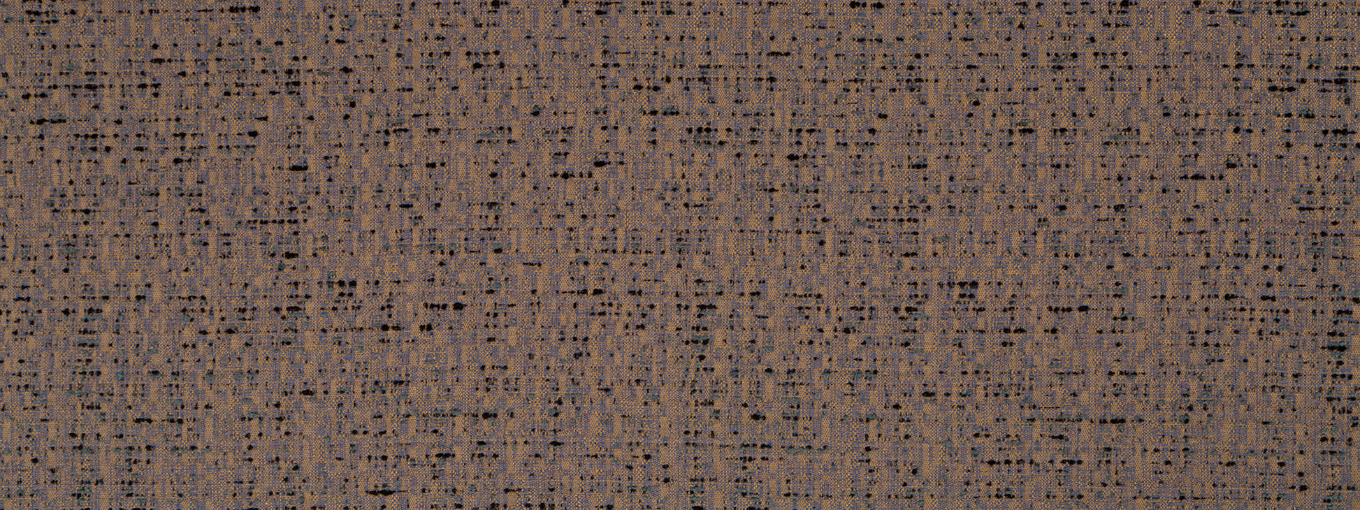 Brown tweed-like fabric swatch with dark specks and a rugged woven texture