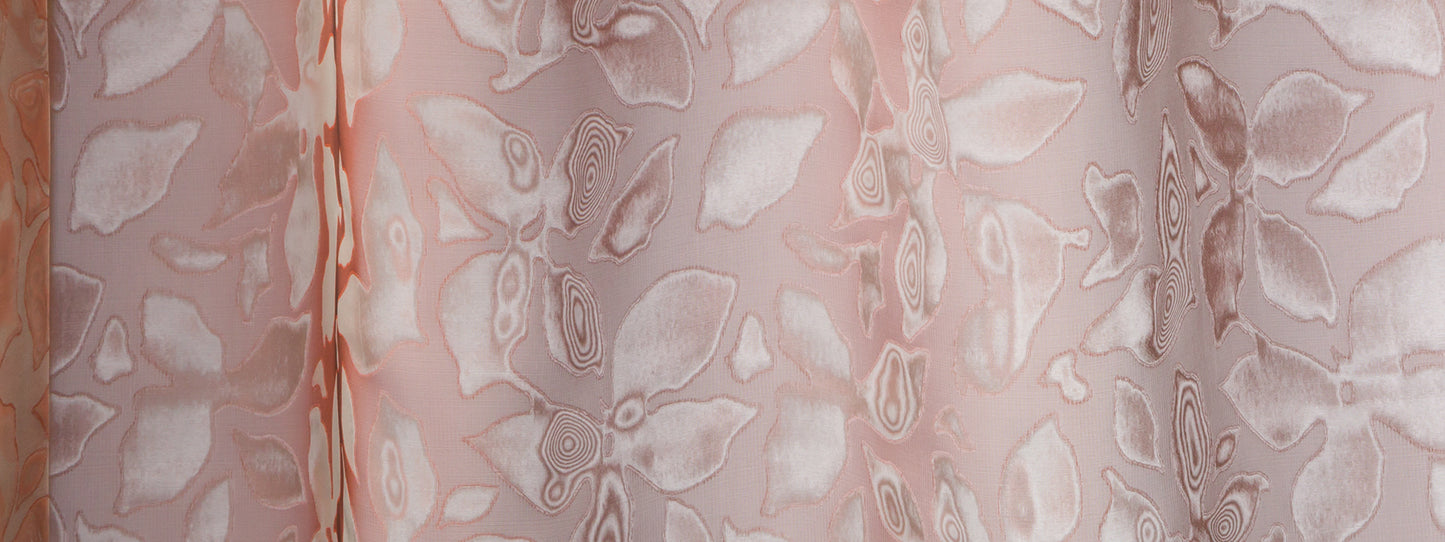 Robert Allen Contract Leaf Motif | Carnelian  Drapery     - 254283